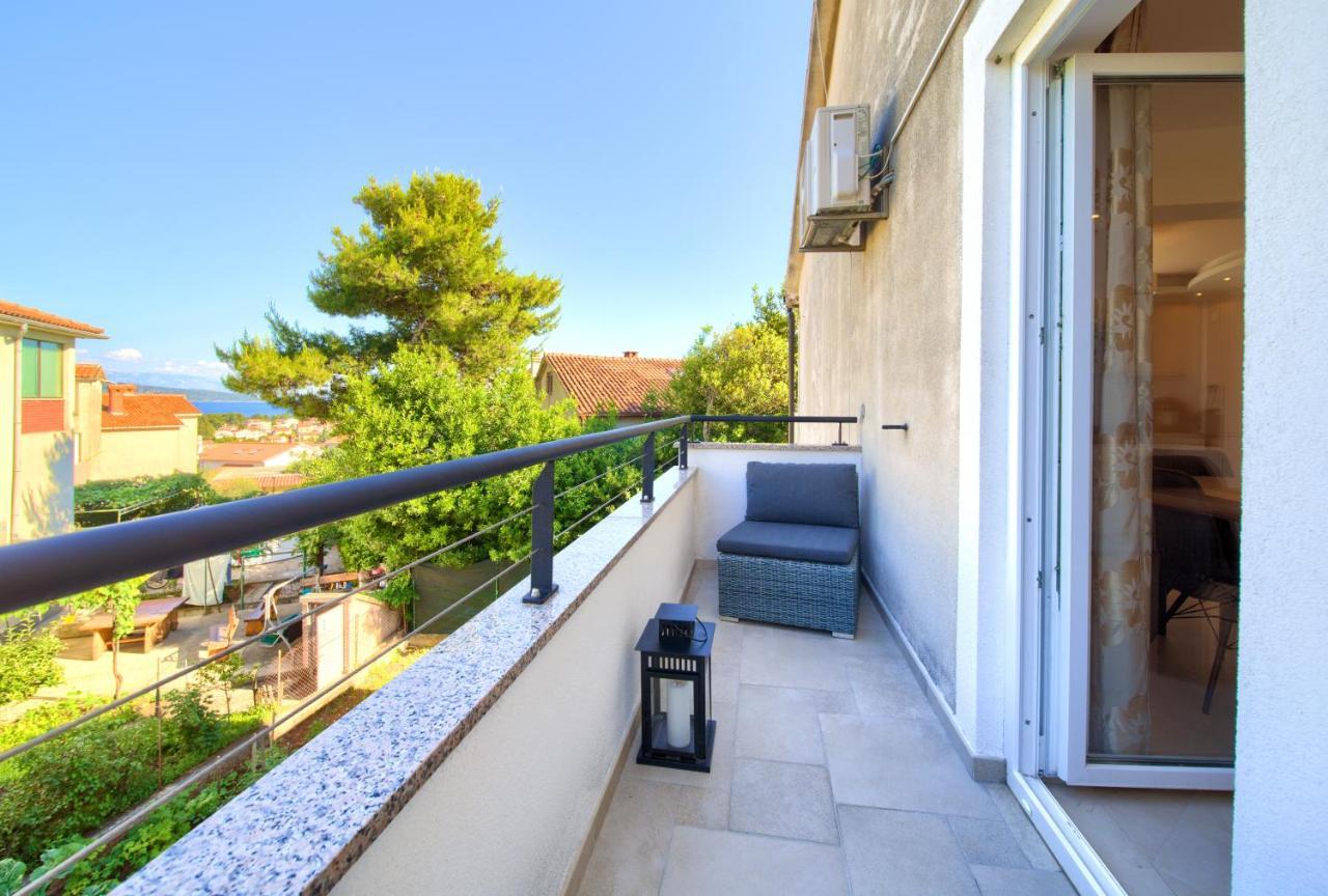 Tramonto Apartment Krk Town Bagian luar foto